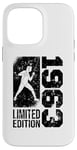 Coque pour iPhone 14 Pro Max Escrimeur Anniversaire né en 1963 sport d'escrime Escrime