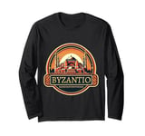 Constantinople Byzantium In Greek Constantinoupoli Byzantine Long Sleeve T-Shirt