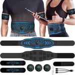 EMS Abs Trainer Muscle Stimulator 8 Exercise Modes 25 Intensity 8 Modes