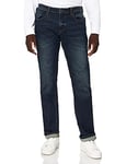 camel active Men's 5-Pocket Houston Straight Jeans, Blue (Bluee 82), W40/L32 (Size: 40/32)