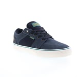 Etnies Barge LS 4101000351027 Mens Gray Suede Skate Inspired Trainers Shoes