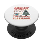 Rockin' Around the Classroom Christmas Tree PopSockets Adhesive PopGrip