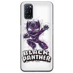 ERT GROUP Coque de téléphone Portable pour Oppo A92/ A72/ A52 Original et sous Licence Officielle Marvel Motif Black Panther 017 Parfaitement adapté à la Forme du téléphone Portable, Coque en TPU