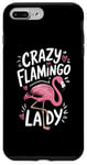 iPhone 7 Plus/8 Plus Crazy Flamingo Lady Funny Flamingo Case