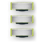 3-pack rakblad kompatibla med Philips Oneblade Replacement One Blade Pro Blades Men