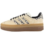 Baskets adidas  Gazelle Bold Cream Black Leopard