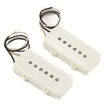 Fender Pure Vintage '65 Jazzmaster® Pickup Set, Vintage White (2)