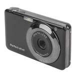 (Black) Kids Camera 48MP Vlogging Camera 8x Optical Zoom Compact