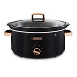 Tower 6.5L Rose Gold Slow Cooker