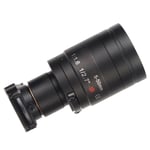 CCTV Lens F1.6 HD 4MP M12 Mount Long Focus 1/2.7in Image Format 10X Manual Zoom