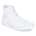 Converse Höga sneakers ALL STAR MONOCHROME CUIR HI Vit dam