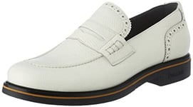 Pollini Homme Scarpa Chaussure, Blanc, 44.5 EU