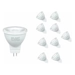 Ampoule led GU4 / MR11 4W 12V - Pack de 10 / Blanc Neutre Silumen