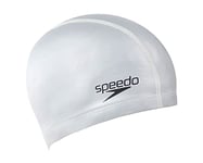 Speedo Ultra Pace Cap Swimming Bonnet de bain Mixte Adulte, Argent, Taille Unique