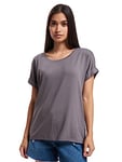 Bestseller A/S ONLY Women's Onlmoster S/S O-Neck Top Noos JRS T-Shirt, Plum Kitten, M