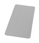 Ridder Playa Tapis pour Baignoire, Rubber, Gris, 38 x 80 cm