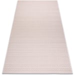 Rugsx - Tapis en corde sizal flat 48603/526 œillets crème rose pink 80x150 cm