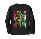 LEVEL 08 COMPLETE 8 Year Anniversary Long Sleeve T-Shirt