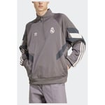 adidas Real Madrid Originals Half-zip Crew Sweatshirt, storlek Large