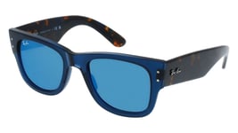 Lunettes de Soleil RAYBAN RB 0840S Méga Wayfarer 6638O4 Original Neuf