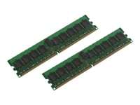 Coreparts - Ddr2 - Sats - 4 Gb: 2 X 2 Gb - Dimm 240-Pin - 800 Mhz / Pc2-6400 - Cl5 - Ej Buffrad - Icke Ecc