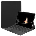 Etui Luxe Microsoft Surface GO Noir Ultra Slim avec Stand - Housse Coque de Protection Tablette/Ordinateur Portable Surface GO 10 Cover - Accessoires Pochette Case …