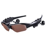 Stereo Earphones Wireless Headset with Mic Glasses Sunglasses for Driving Cyclin