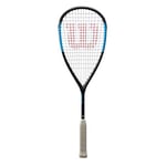 Wilson Ultra Squash Racket Team, Navy/Blue, One Size, 1/2 Cover