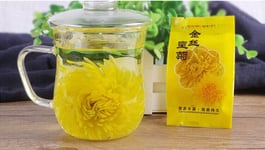 Organic Yellow Chrysanthemum Tea Dry Herbal Tea Big Flower Scented