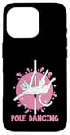 Coque pour iPhone 16 Pro Chat Pole Dancing Poledance Dancer Pole Dance