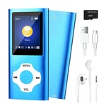 1X(MP3 Music Player with Bluetooth 5.0, Portable HiFi Music Player for Kids () P