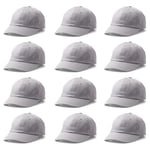 Cricut Blank Baseball Cap | 12-pack | For use with Cricut Hat Press & Cricut Infusible Ink