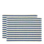 Södahl - Statement Stripe Bordstablett 33x48 cm 2-pack Blå