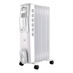 Drexon 503015 Radiateur à bain d'huile avec thermostat électronique 500/1000/1500 W