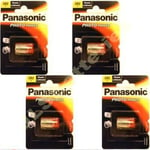 4 Panasonic LITHIUM CR2 Photo Batteries DLCR2  Exp 2030