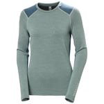 Helly Hansen Lifa Merino Midweight Crew, Dam, Cactus