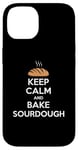 iPhone 14 Funny Keep Calm And Bake Sourdough Baking Lover Case