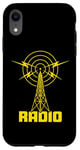 Coque pour iPhone XR Antenne ondes radio - Ham Radio et ondes courtes