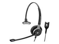 EPOS I SENNHEISER IMPACT SC 638 - Century - micro-casque - sur-oreille - filaire - Easy Disconnect - noir et argent