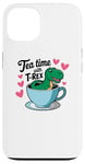 iPhone 13 Tea Rex T-Rex Funny Tee For Tea Lovers Drinkers And Dinosaur Case