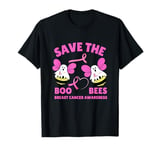 Save The Boobees Boo Bees Breast Cancer Halloween Women T-Shirt