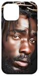 Coque pour iPhone 12 mini Jésus Noir, Christianisme, Église, Christ, Jésus