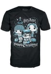 Funko Pop! Boxed Tee: Harry Potter Holiday - Ron, Hermione, Harry -  (US IMPORT)