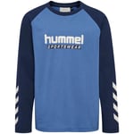 Hummel JR Logo genser til barn, Dutch Blue