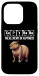 iPhone 14 Pro Capybara The Elements Of Happiness Periodic Table Chemistry Case