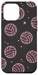 Coque pour iPhone 15 Pro Max Volleyballballon-rose esthétique femmes filles