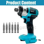 For Makita DTD152 18V Li-ion Cordless Brushless Impact Driver 1/4'' LED Battery