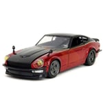 JADA TOYS, DATSUN 240Z 1972 FAST and FURIOUS Dom's, échelle 1/24, JAD34916