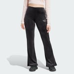 adidas Velvet Joggers With Rhinestone Trefoil Women