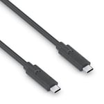 PureLink câble USB-C vers USB-C, USB 3.1 Gen 2 avec transfert de données 10 Go/s, noir, 1,50 m